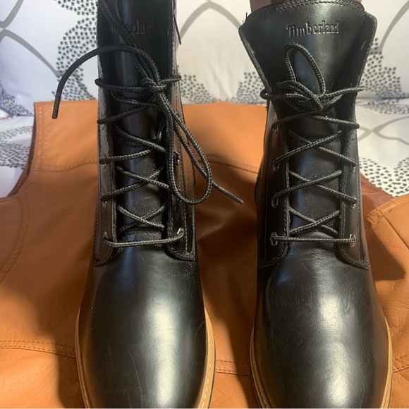 Timberland Sienna High Lace-Up Waterproof Heeled Boots, black full grain - Picture 2 of 6